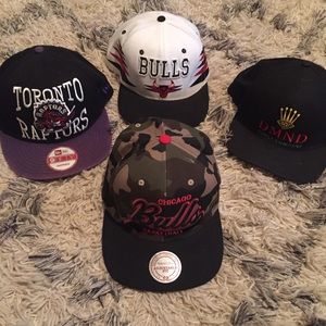 Flat bill hats (bundle)